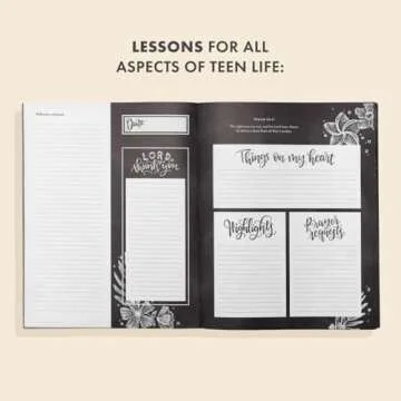 Prayer Journal for Teen Girls: 52-week Scripture, Devotional, & Guided Prayer Journal