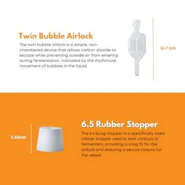 Premium FastRack 1 Gallon Glass Wine Fermenter