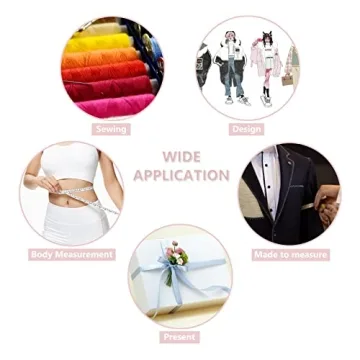 GDMINLO Retractable Tape Measure Set for Sewing & Tailoring