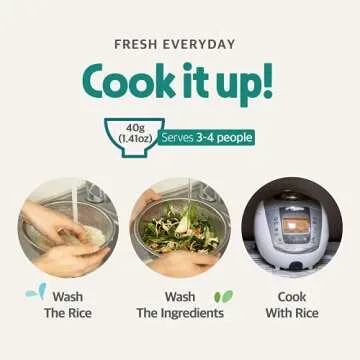 Dried Korean Mustard Greens [ 돌산갓나물 ] 2 Pouches, Mustard Greens Mix with Mushrooms and Root Vegetables Medley, Great for Rice Bowls and Stew [ Korea Herb ]