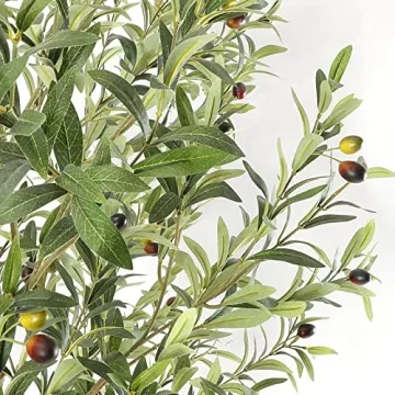 Nafresh Tall Faux Olive Tree for Stunning Home Decor
