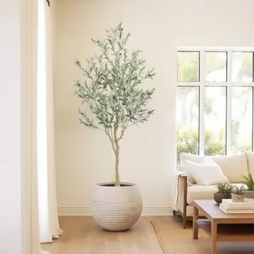 Nafresh Tall Faux Olive Tree for Stunning Home Decor