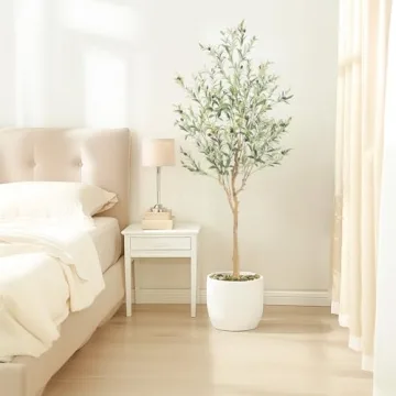 Nafresh Tall Faux Olive Tree for Stunning Home Decor