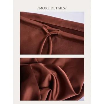 Skrtimory Satin Silk Maxi Skirt for Effortless Elegance