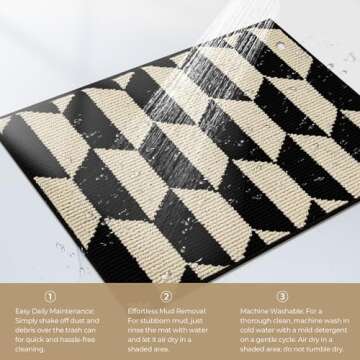 GRANNY SAYS Non-Slip Indoor Doormat for Clean Living