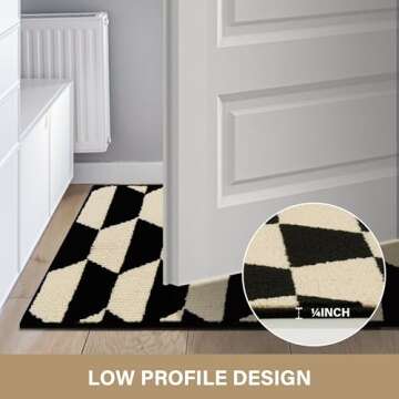 GRANNY SAYS Non-Slip Indoor Doormat for Clean Living