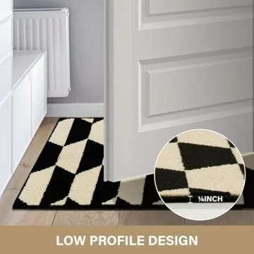 GRANNY SAYS Non-Slip Indoor Doormat for Clean Living