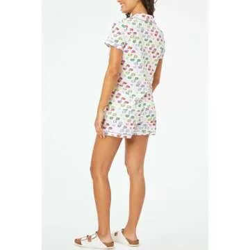 Yiulangde Cute Whale Pajamas Y2K Stylish Short Sleeve Sets