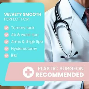 New Millennium Premium Lipo Foam Sheets (5 Pack) | USA Medical-Grade Compression Pads - Liposuction, BBL, Tummy Tuck | Reduce Swelling & Bruising | Use with Fajas, Ab Boards, Recovery Garments (8x11)