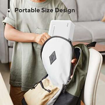 Compact Mini Projector with Bluetooth and Multiple Features