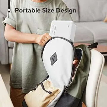 Compact Mini Projector with Bluetooth and Multiple Features