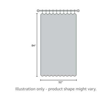 LONGTAI Windows Sheer White Curtains 84 Inches Long 2 Panels White Sheer Curtains Basic Rod Pocket Panel for Bedroom Children Living Room Yard Kitchen (White, 52" W x 84" L | 2 pcs)