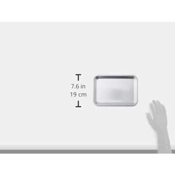 Nordic Ware 1/8 Sheet Pan, 1-Pack, Aluminum