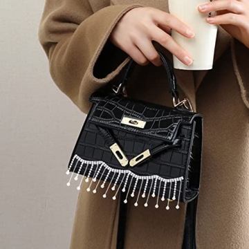 Rhinestone Ribbon Tassel Chain for Elegant DIY Creations