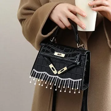 Rhinestone Ribbon Tassel Chain for Elegant DIY Creations