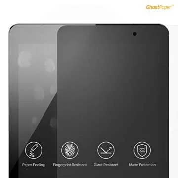 GhostPaper Premium Paper Feel Texture Film for iPad