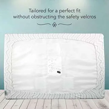 Organic Cotton Bassinet Sheets Set for Guava Lotus