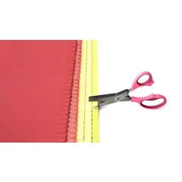 American Crafts 8 Inch Pink Fringe Scissors