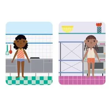 Mudpuppy I Can Be... A Chef! Magnetic Play Set from, Includes 2 Brightly Illustrated Background Scenes and 40+ Mix and Match Magnets, Perfect for Travel Activities on The Go!, Ages 4+