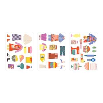 Mudpuppy I Can Be... A Chef! Magnetic Play Set from, Includes 2 Brightly Illustrated Background Scenes and 40+ Mix and Match Magnets, Perfect for Travel Activities on The Go!, Ages 4+