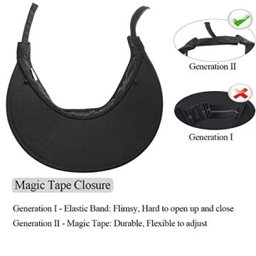 Sun Visor Hats Large Brim UV Protection for Summer Fun