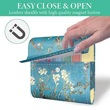 Pill Organizer,LIZIMANDU Weekly Travel Pill Case Box Medication Reminder Daily AM PM, Day Night 7 Compartments,for 4 Times A Day, 7 Days a Week-Includes Leather PU Carrying Case(Peach Blossom)