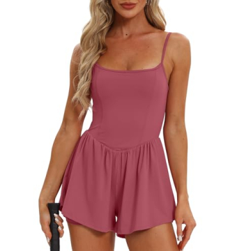 Stylish Sleeveless Romper for Summer Outfits with Pockets