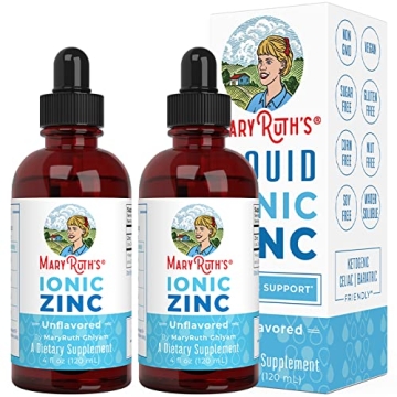 MaryRuth's Ionic Zinc Drops for Immune Support & Wellness