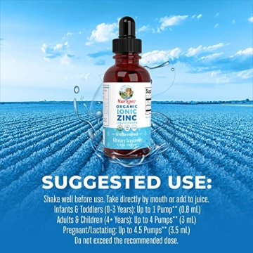 MaryRuth's Ionic Zinc Drops for Immune Support & Wellness