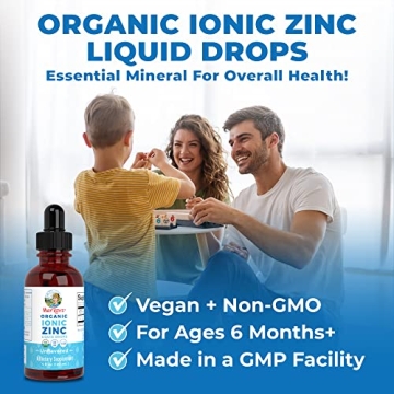 MaryRuth's Ionic Zinc Drops for Immune Support & Wellness