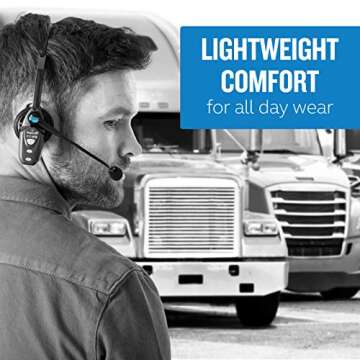 BlueParrott B250-XTS Bluetooth Headset - Noise Cancelling, Versatile