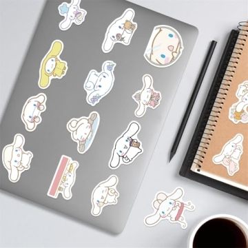 50Pcs Cartoon Dog Sanrio Character Stickers for Crafting