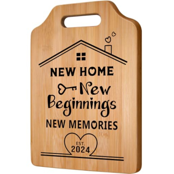 Unique Home Sweet Home Cutting Board - Perfect Housewarming Gifts for 2024