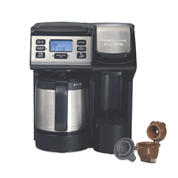 Hamilton Beach FlexBrew Trio: Fast Brewing 2-Way Coffee Maker with Thermal Carafe
