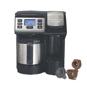 Hamilton Beach FlexBrew Trio: Fast Brewing 2-Way Coffee Maker with Thermal Carafe