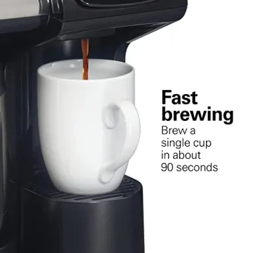Hamilton Beach FlexBrew Trio Coffee Maker Fast Brewing
