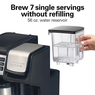 Hamilton Beach FlexBrew Trio Coffee Maker Fast Brewing