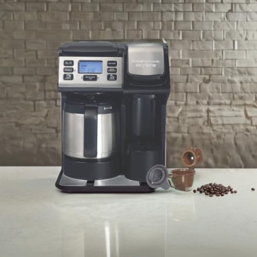 Hamilton Beach FlexBrew Trio Coffee Maker Fast Brewing