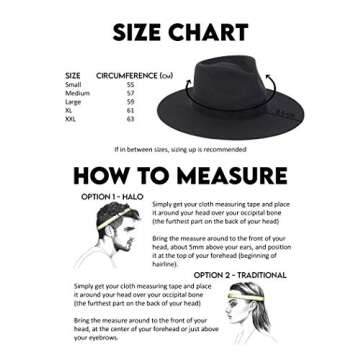 Lack of Color Women's The Mirage Suede-Trimmed Wool Fedora (Black, Small (55 cm))