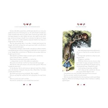 Alice's Adventures in Wonderland and Through the Looking Glass: With Illustrations by Sir John Tenniel (Arcturus Deluxe Children's Classics)