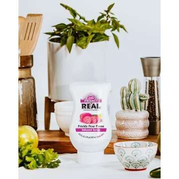 Prickly Pear Reàl Infused Syrup for Cocktails and Desserts