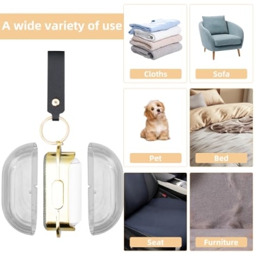 Portable Lint Roller for Pets - Travel-Ready and Reusable