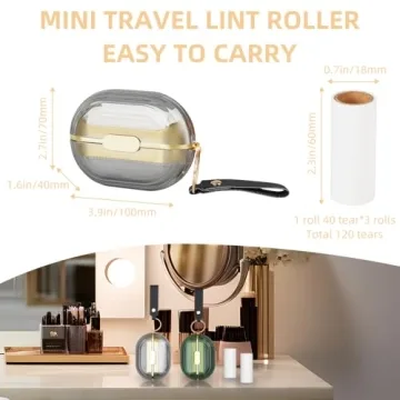 Portable Lint Roller for Pets - Travel-Ready and Reusable