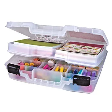 ArtBin Quick View Deep Base Case for Crafts 15" Clear
