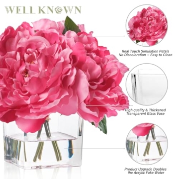 Stylish Artificial Peonies Arrangements for Elegant Decor
