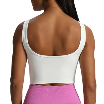 Aoxjox Women's Longline Fitness Sports Bra for Everyday Comfort