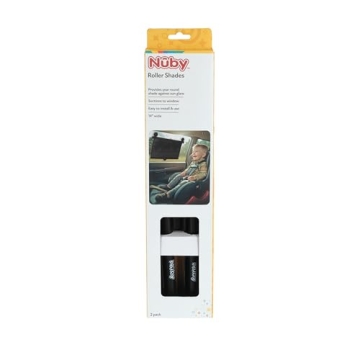 Nuby 14" Baby Roller Vehicle Sun Shade - 2 Pack