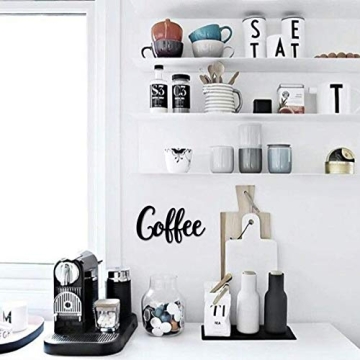 Elegant Coffee Wall Sign for Your Kitchen Decor