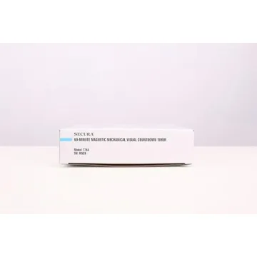 Secura Eco-Friendly Visual Timer No Batteries Needed