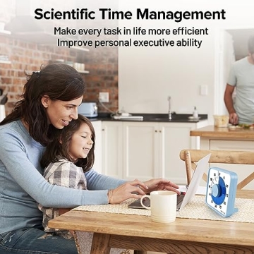 Secura Eco-Friendly Visual Timer No Batteries Needed